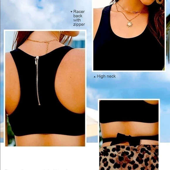 𝅺molybell Leopard Print Medium Bathing Suit - Picture 2 of 4